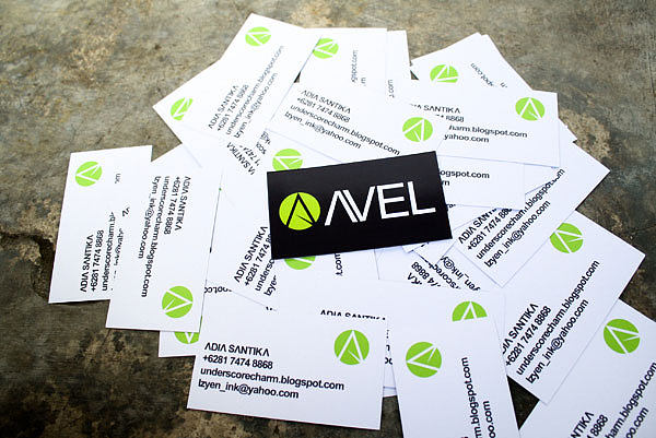 AVEL名片以及物料印刷品設(shè)計(jì) -中國設(shè).